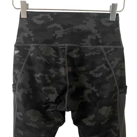 Fabletics Women's Powerhold Camo Camouflage Mesh Pockets Leggings - Size XS - Picture 5 of 7